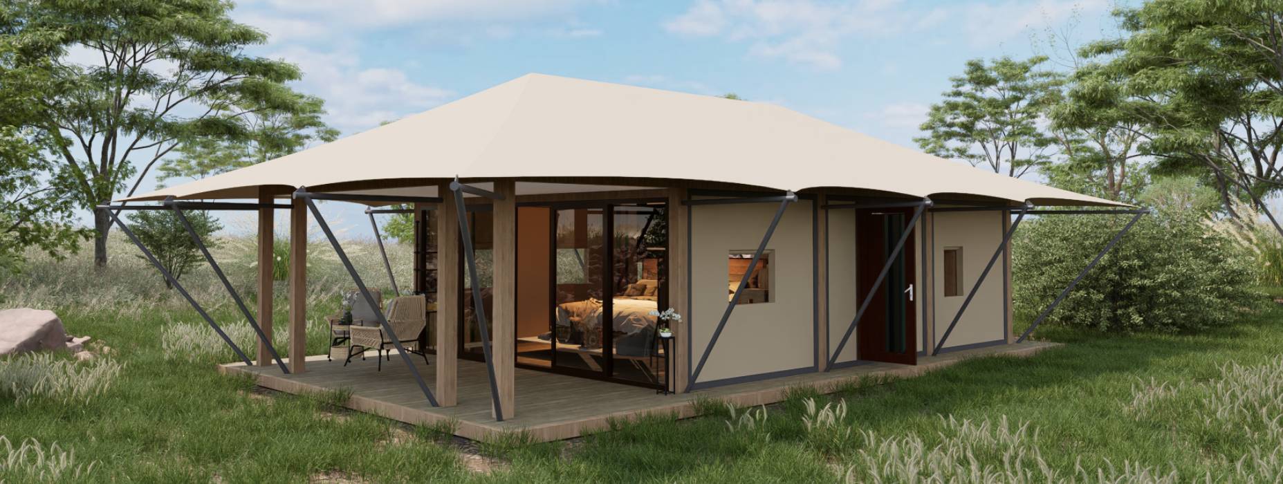 米林县户外酒店帐篷厂家